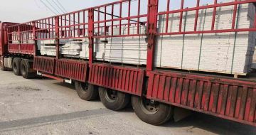 重庆 白麻荔枝面外墙干挂，工厂装车日常