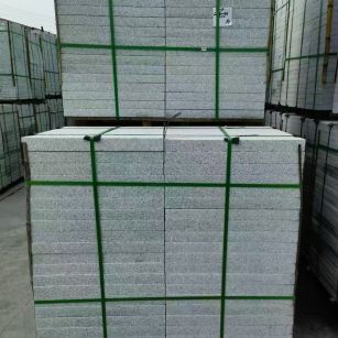 重庆 芝麻白火烧，园林广场市政工程地铺石，1.8~5.0厚均有现货