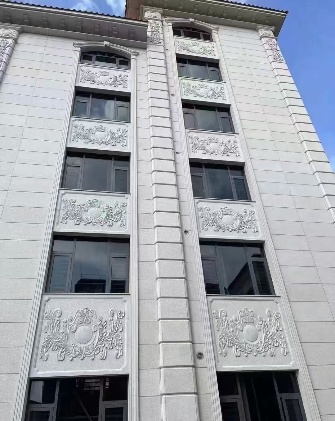 重庆 白麻荔枝面花岗岩别墅外墙干挂