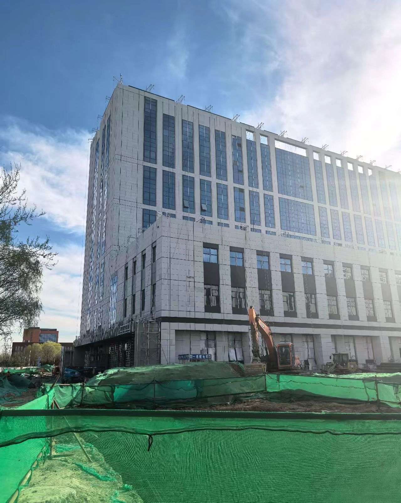 重庆 白麻花岗岩石材外墙干挂